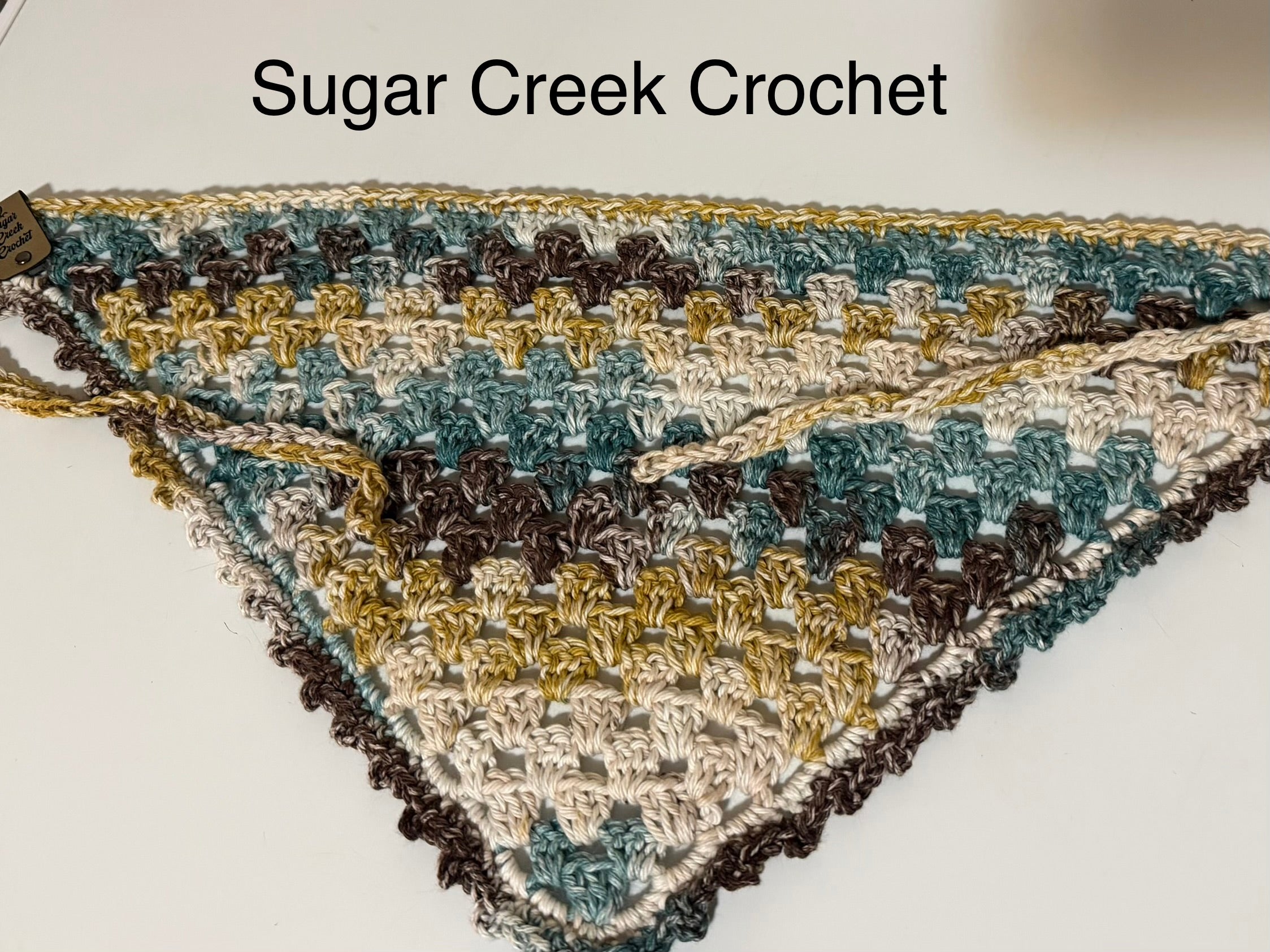 Boho Emerald Pine Bandana